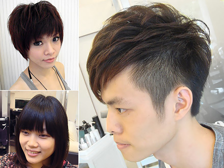 晴典髮型沙龍 2.7折! - 洗髮+按摩+剪髮+輕質護+造型