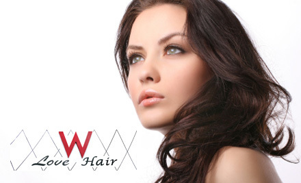 W-love 美髮造型店 2.7折! - 燙/染髮+剪髮+洗髮+髮質療護券