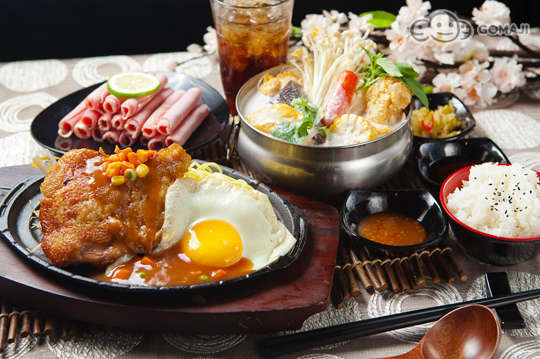 菊乃井(南投家樂福店) 5.4折! - 雙人餐：豬排/雞排/牛排+火鍋