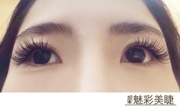 魅彩髮妝時尚沙龍 4.1折! - 睫毛嫁接3方案:蠶絲毛/黑鑽亮黑毛