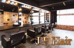 頭皮spa、剪護、燙髮、染髮通通有!【J.F Hair】專為您解決頂上煩惱,呵護頭皮肌膚與髮絲健康,打造流行時尚的全新造型與髮色,展現獨特個人風格! 松山區 只要399元起,即可享有【J.F Hair】A.(頭皮spa護髮專案+質感剪髮) / B.(歐萊德檜木深層頭皮凝露+剪髮專案) / C.(日本哥德式深層護髮+質感剪髮專案) / D.專業燙染專案