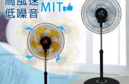 MIT超廣角旋轉立扇，今日結帳再打85折