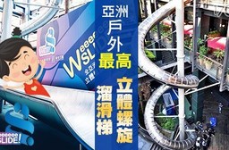 Weeeeee!SLIDE 亞洲戶外最高立體螺旋溜滑梯-旋轉吧!追風GO