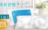 精靈工廠 2.1折! - 冰涼珠光圖騰天絲頂級冷凝膠枕