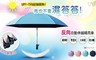 17LIFE 3.1折! - 反向自動伸縮黑膠降溫晴雨傘