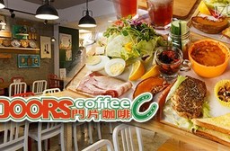 DOORS Coffee 門片咖啡-晴光初顯雙人早午餐