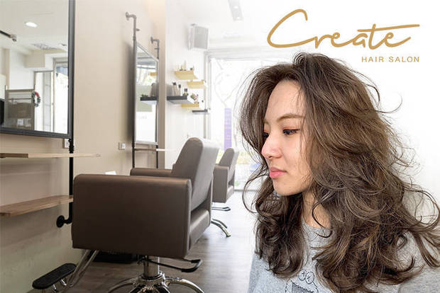 Create hair salon 3.0折! - 哥德式結構剪護 /髮根燙