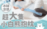 生活市集 4.6折! - 冰絲涼感療癒大白熊抱枕
