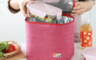 生活市集 2.3折! - 簡約手提立體加厚保溫保冷便當包