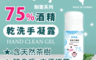 生活市集 6.5折! - 甜萌萌-乾洗手凝露28ml