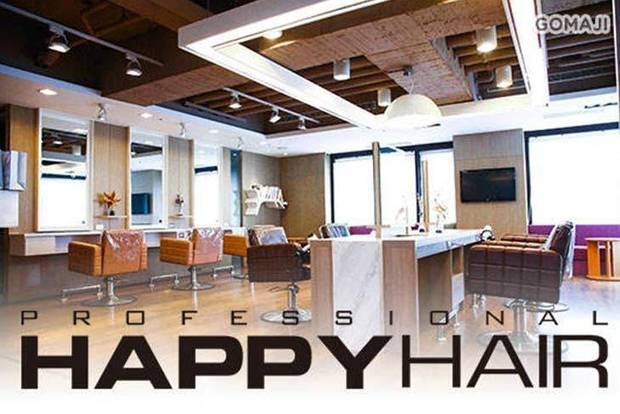 HAPPYHAIR 3.2折! - HAPPYHAIR 3.1折 A.加拿大角蛋白迷你護髮+設計剪髮 / B.伊聖詩雙效奇肌HairSpa+加拿大角蛋白迷你護髮