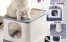 生活市集 2.8折! - 雙門抽屜式全封閉貓砂盆