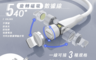 生活市集 4.9折! - 540度旋轉磁吸數據線