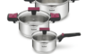 Tefal 特福 5.4折! - 香頌不鏽鋼系列16CM單柄湯鍋、20CM雙耳湯鍋