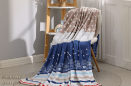 【BEST貝思特】伯利恆星 親膚保暖法蘭絨毯 130x190cm 毛毯 毯子 法