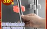 生活市集 3.2折! - 多工能無痕壁貼拖把掃把夾5入組(顏色隨機)(5 入)