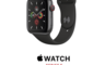 Apple Watch 8.1折! - Series 5 44公釐 太空灰色鋁金屬錶殼搭配黑色
