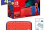 生活市集 9.3折! - Nintendo Switch 瑪利歐亮麗紅 X 亮麗藍 主機組合 台灣公司貨