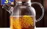 生活市集 5.0折! - 日式竹蓋耐熱玻璃把手花茶壺(1800ML)(12 入)