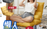 生活市集 7.2折! - 懶人居家摺疊和室椅 椅子 耐磨抗皺 人體工學 可折疊收納