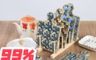 生活市集 3.1折! - 摩洛哥餐具可收納陶瓷防燙餐墊 西班牙風陶瓷隔熱墊 17x24cm