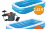 BESTWAY 7.7折! - 2.62尺、3.05尺家庭大泳池+打氣機組 (泳池 充氣泳池)