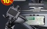生活市集 2.5折! - 速霸1200°萬向可旋轉手機支架 車用支架(13 x 11.5 x 8 cm)