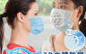 生活市集 2.0折! - 3D防悶透氣口罩支架 可拆卸清洗 蜂巢款/大口徑款 (藍色/白色)