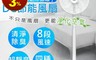 夏普SHARP 10.0折! - 14吋自動除菌離子DC節能風扇 PJ-H14PGB
