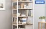 生活市集 6.5折! - 超強耐重鋼木書架收納架置物架 4層款-寬度60公分/5層款-寬度80公分
