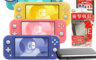 Nintendo任天堂 8.8折! - Switch Lite遊戲主機+硬殼包+保貼＋TPU殼