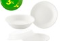 Corelle Brands 康寧餐具 6.2折! - 純白4件式餐盤組 平盤 深盤 湯碗