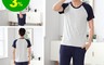 生活市集 5.8折! - 大尺碼莫代爾居家服套裝K-111 男生上衣/男生褲子/短袖上衣/短褲