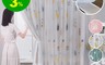 生活市集 4.9折! - 易安裝唯美紗窗簾 半透光 透明遮光 簡便安裝 免打孔(120x150cm)