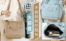 生活市集 6.4折! - 馬卡龍大容量防潑水側背包 長背帶 手提設計 韓系簡約 通勤上班 逛街小包