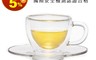 Chikao 3.2折! - 耐熱雙層杯50ml(贈盤子) 玻璃杯/茶杯/雙層隔熱隔冷