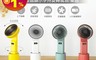 HEALTHLIFE 7.1折! - LCD液晶顯示手持旋轉風扇/桌扇/USB充電風扇