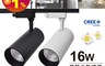 生活市集 6.1折! - 台灣製16W高色彩美肌光LED軌道燈 亮白光/自然光/暖黃光任選