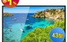 CHIMEI 奇美 8.0折! - 43型HD液晶顯示器+視訊盒TL-43A900 低藍光