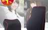 生活市集 7.5折! - 車用冰絲靠墊靠枕 舒壓護腰墊+頭枕 可拆布套 透氣 飽滿支撐 頸部