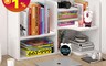 生活市集 7.9折! - 加長空間桌面收納架(60cm/80cm) 書籍收納/大容量儲物/多格分類