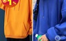 生活市集 6.0折! - 大尺碼情侶連帽大學T恤M-5XL/帽T