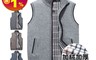 生活市集 6.4折! - 男士高領加絨加厚立領毛衣馬甲背心 五色任選 (L/XL/2XL/3XL)