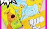 生活市集 5.4折! - 原創動物園塗鴉掛勾方巾 100%純棉 兒童 吸水 長頸鹿/獅子/大象/斑馬