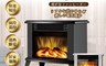 SONGEN 8.0折! - 日本松井3D擬真火焰歐風電暖壁爐/暖氣機/電暖器