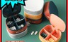 生活市集 3.1折! - 藥品收納盒 隨身藥品盒 矽膠密封 醫藥盒 藥物分裝盒
