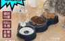 生活市集 5.2折! - 護頸斜口自動蓄水寵物碗 犬貓寵物餵食器 斜口碗 雙碗餵食器 自動餵食器 飼料碗