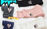 生活市集 4.7折! - 韓版羅紋兒童打底內搭褲 女童服飾 配件 單品 兔耳 黃冠 多色多尺碼任選
