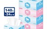 倍潔雅 7.9折! - 絲潤護鼻盒裝面紙 140抽4盒6袋 敏感肌 愛護鼻子 零刺激