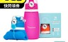 Breather必得 7.5折! - 環保摺疊水壺550ml/750ml 運動水壺/捲捲瓶